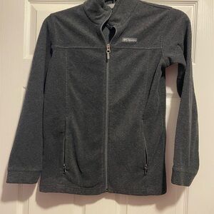 Columbia Kid’s Charcoal Fleece Jacket Size Large (14-16)